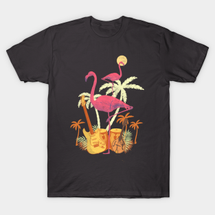 Tropical T-Shirt - TROPICAL CITY by Showdeer